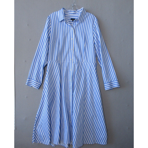 Talbots Dresses & Skirts - Talbots Stripe Shirt Dress